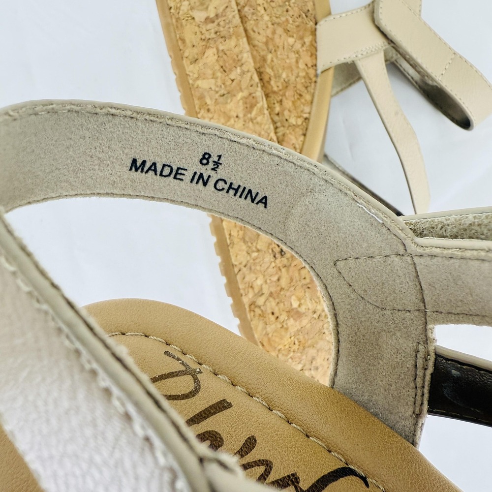 Blowfish Malibu Platform Wedge Sandals Size 8.5 Strappy Ankle Comfort Casual - Picture 3 of 11